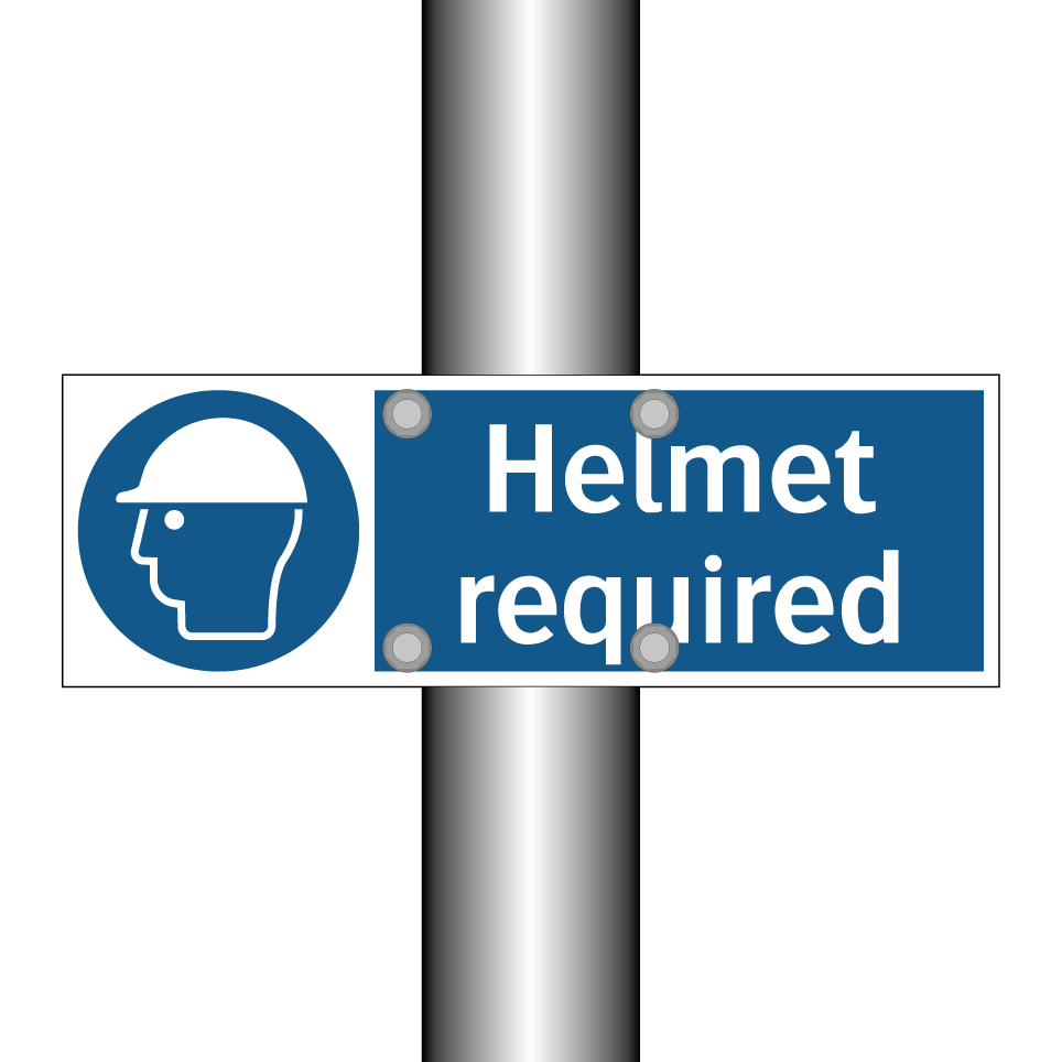 Helmet required