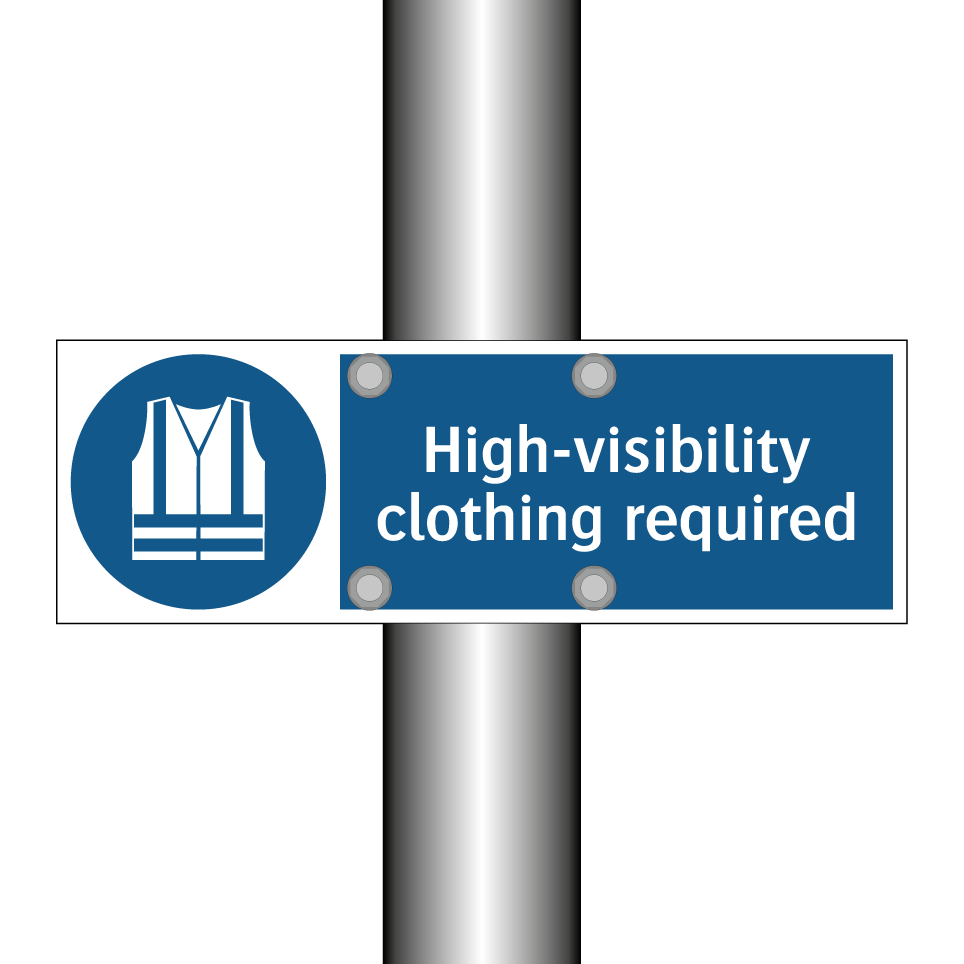 High-visibility clothing required