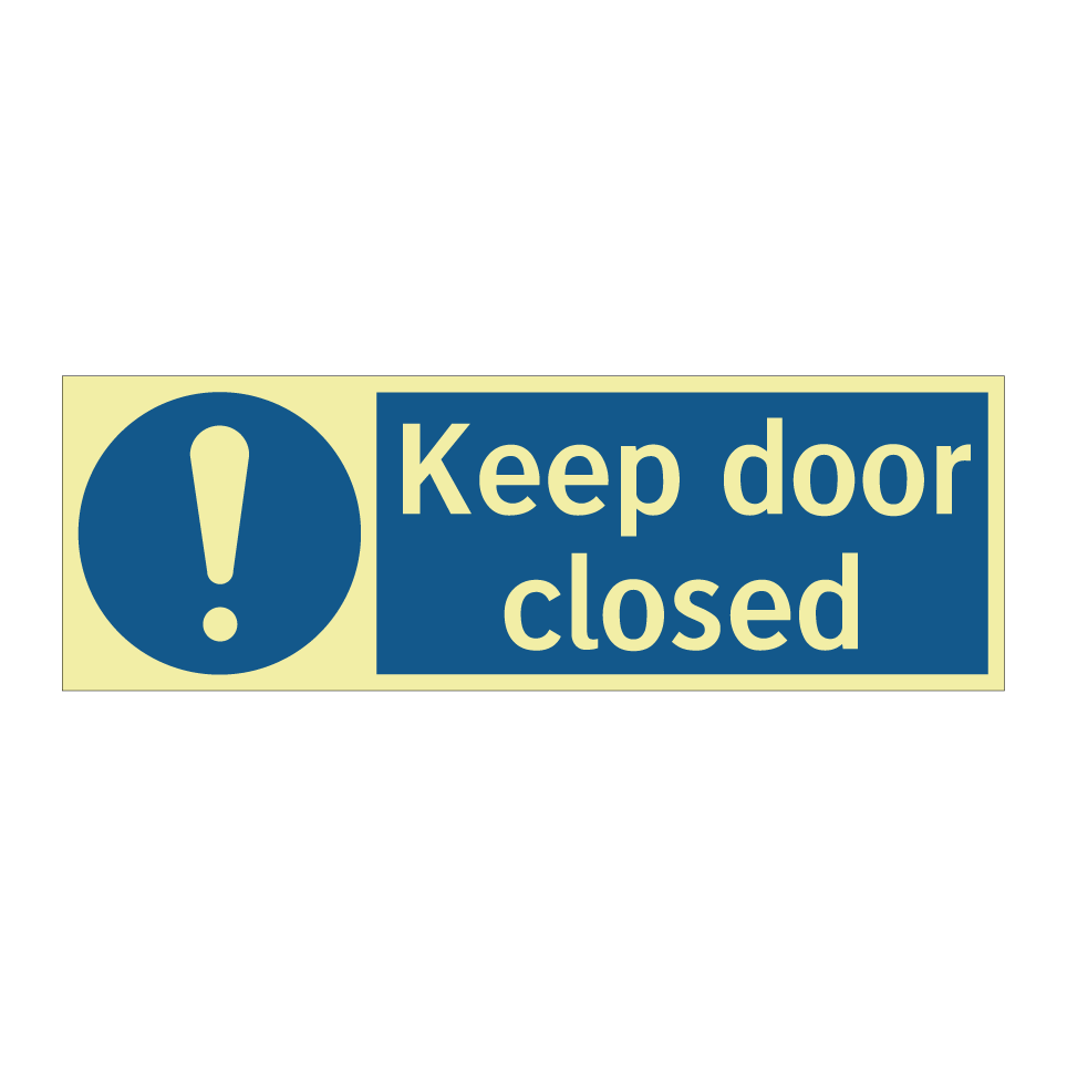 Keep door closed