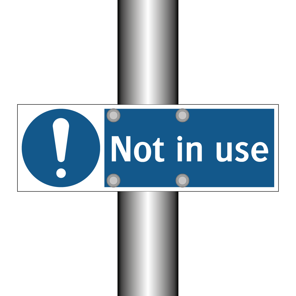 Not in use