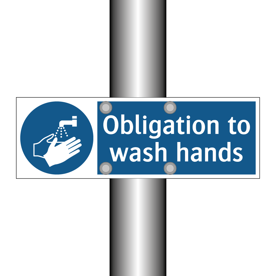 Obligation to wash hands