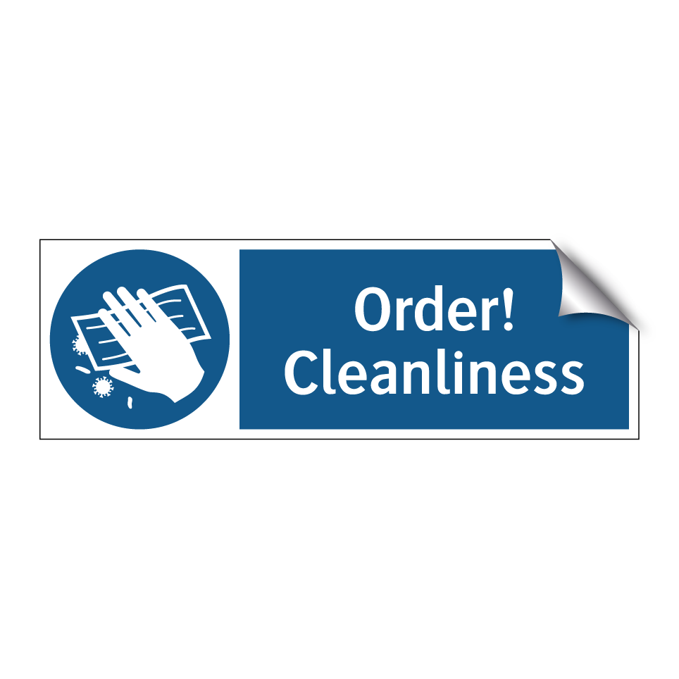 Order! Cleanliness