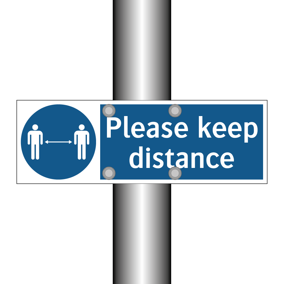 Please keep distance