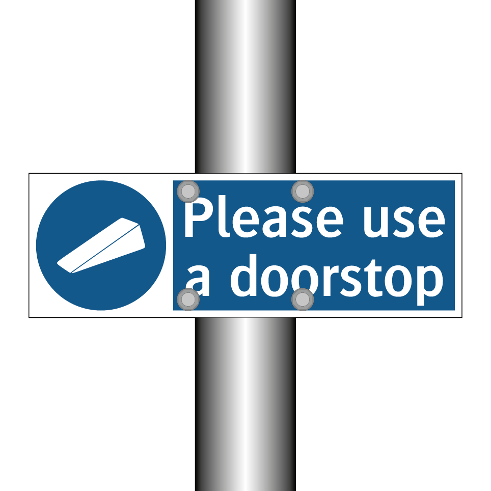 Please use a doorstop