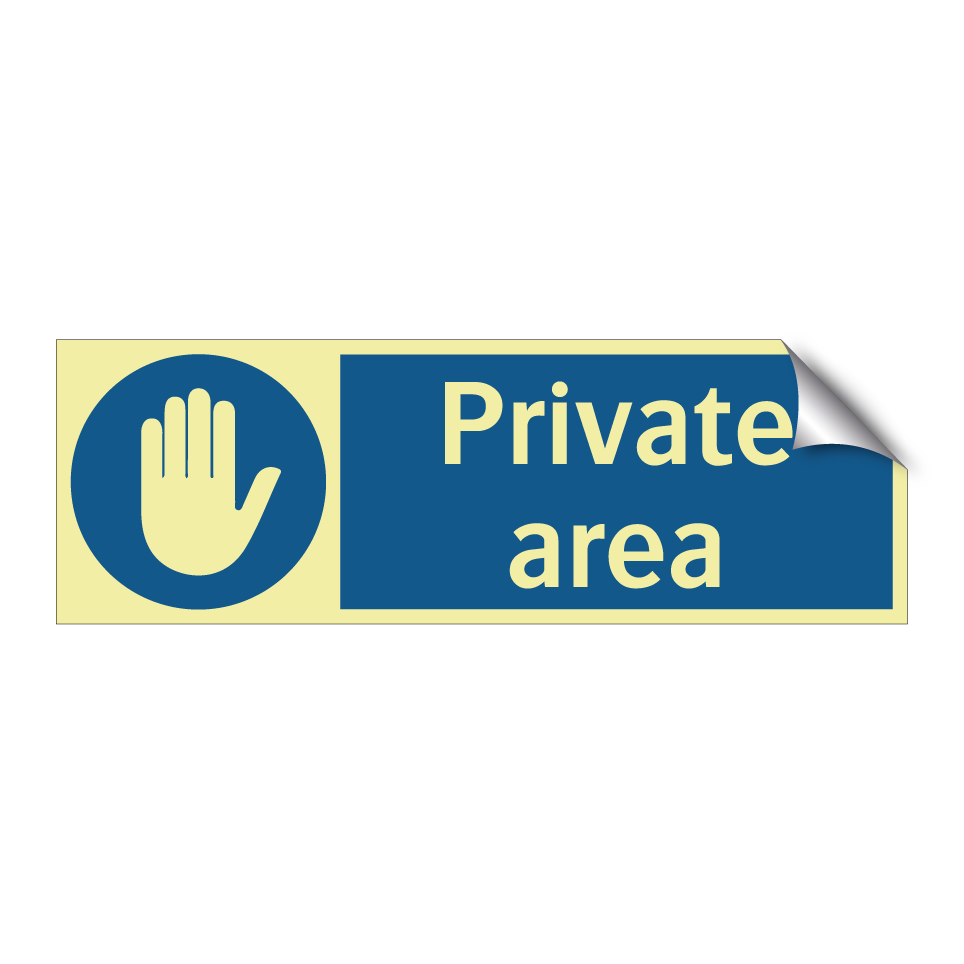 Private area