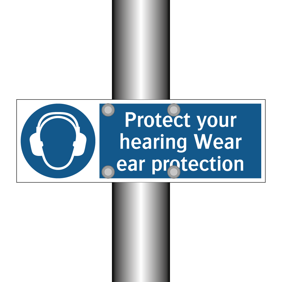 Protect your hearing Wear ear protection