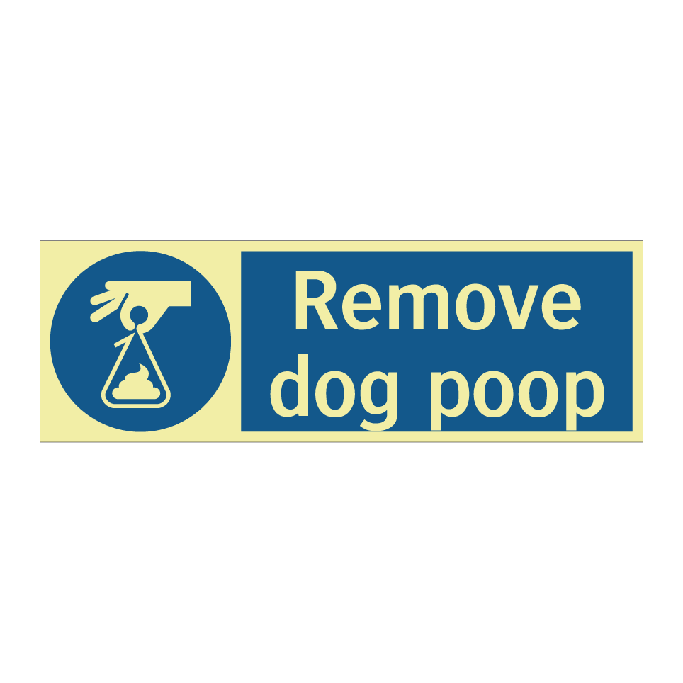 Remove dog poop