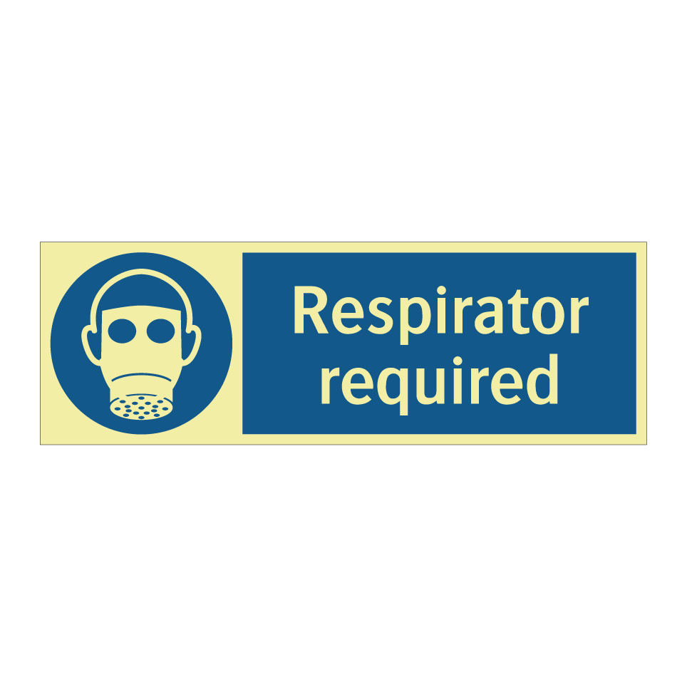 Respirator required