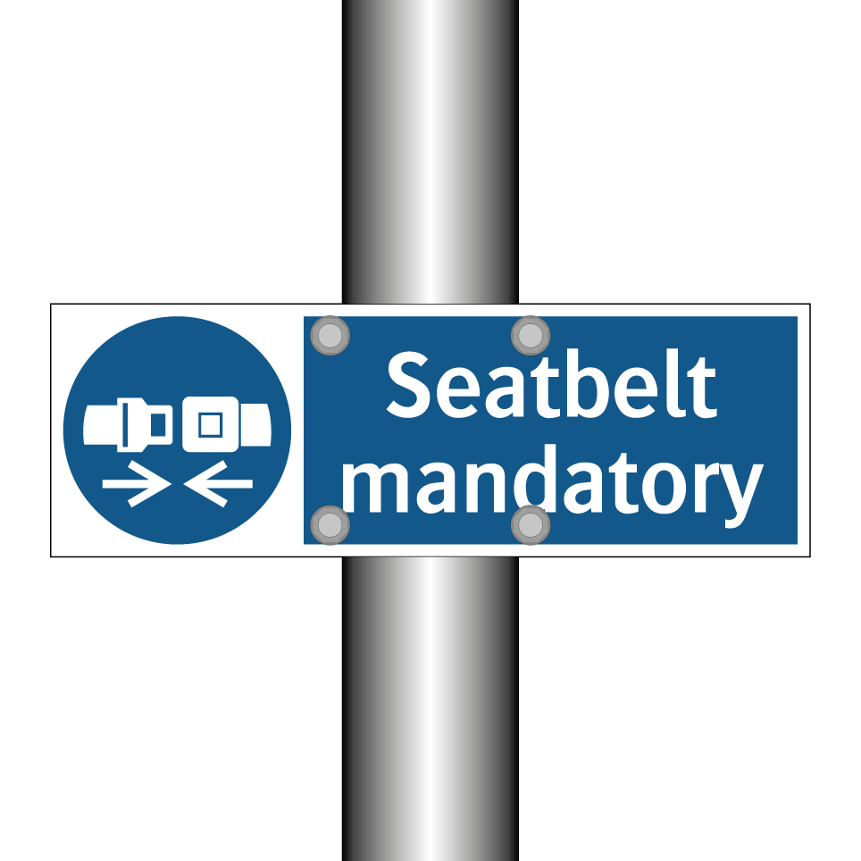 Seatbelt mandatory