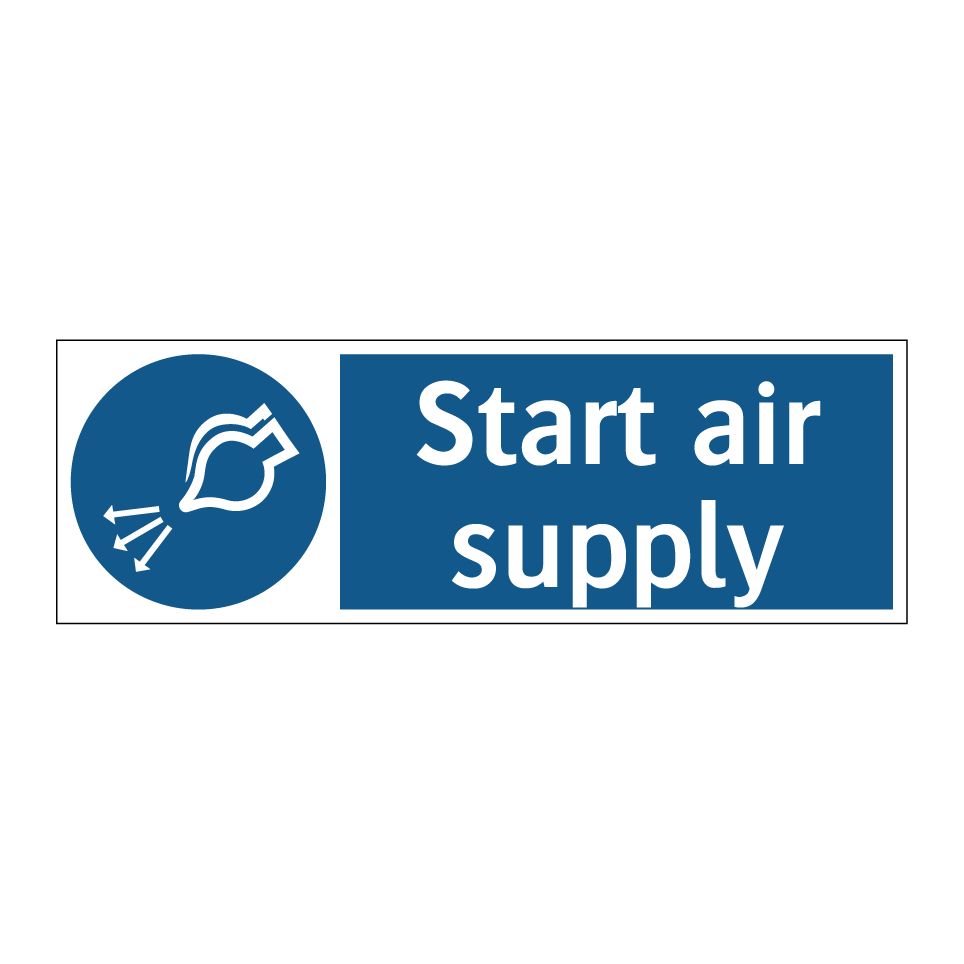 Start air supply