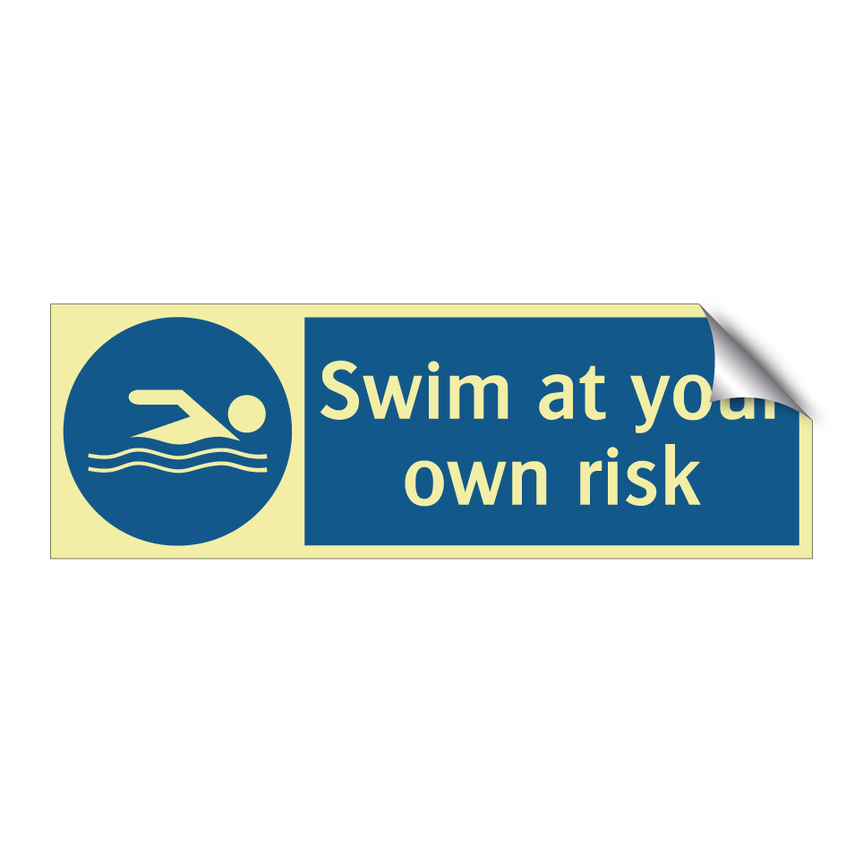 Swim at your own risk
