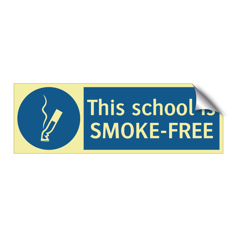 This school is SMOKE-FREE