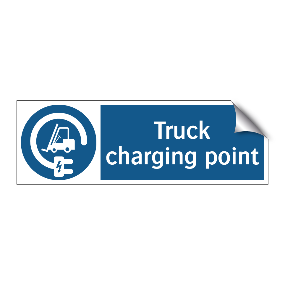 Truck charging point