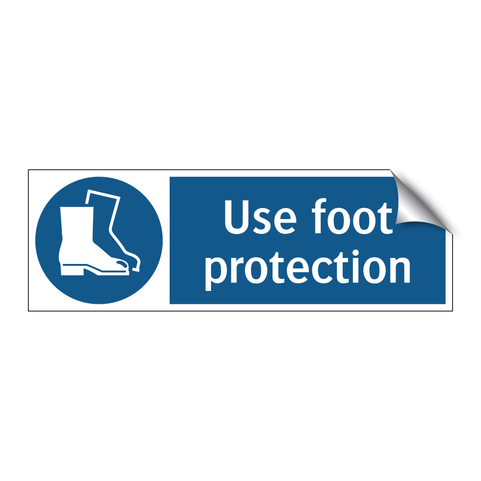 Use foot protection