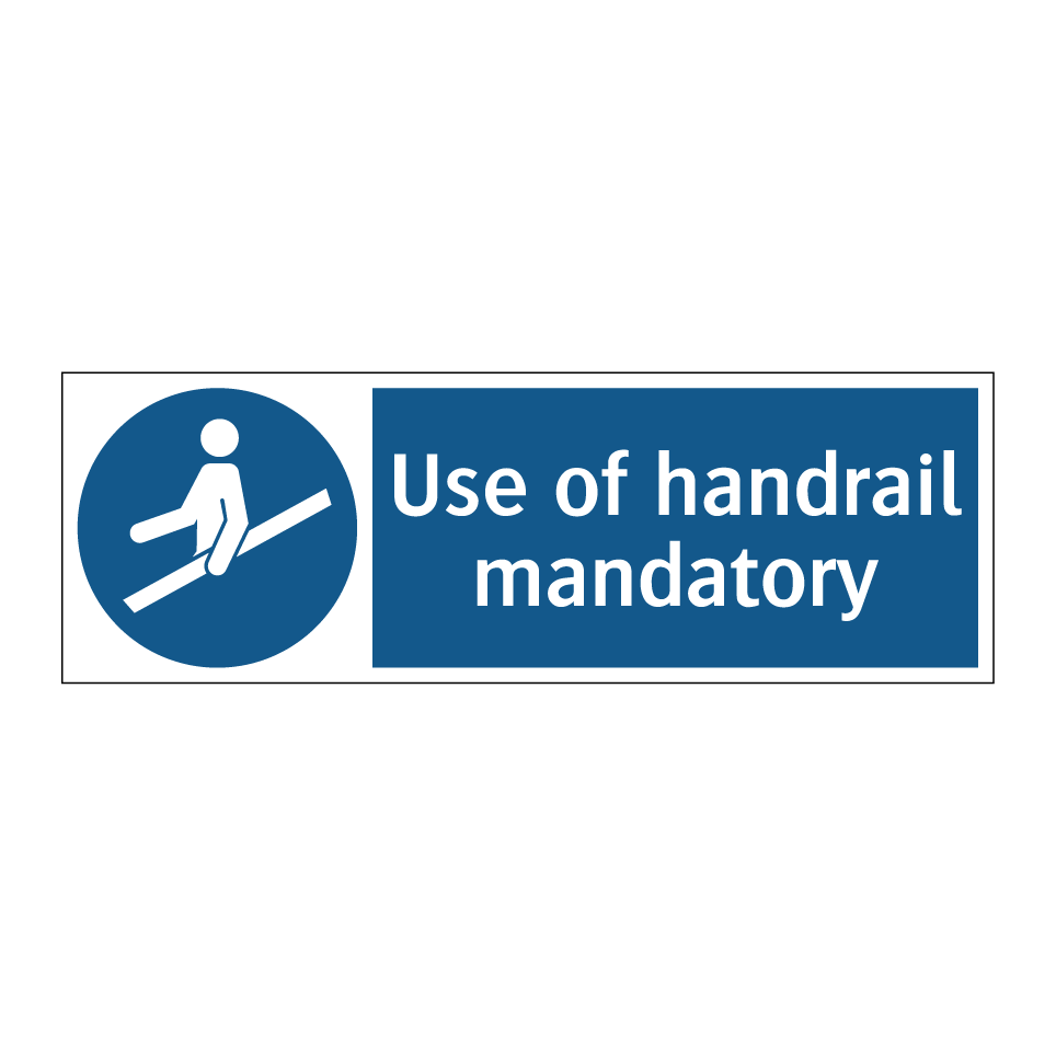 Use of handrail mandatory