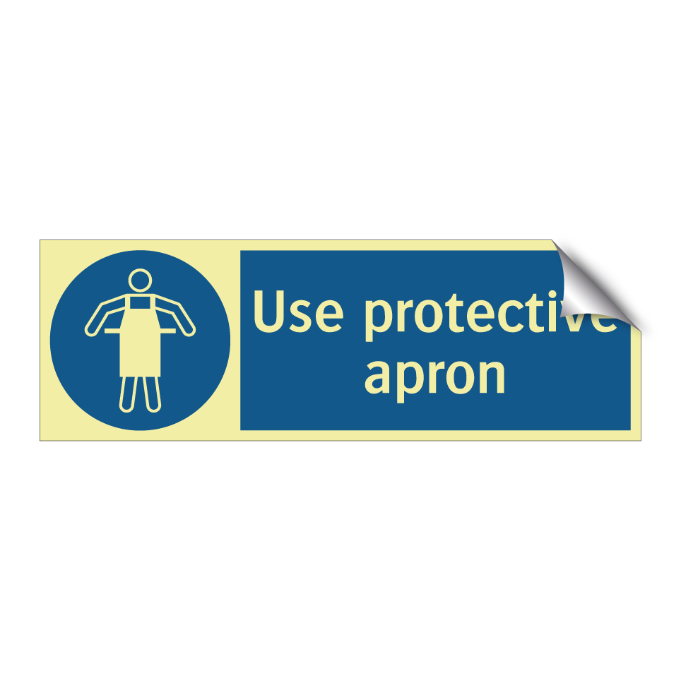 Use protective apron