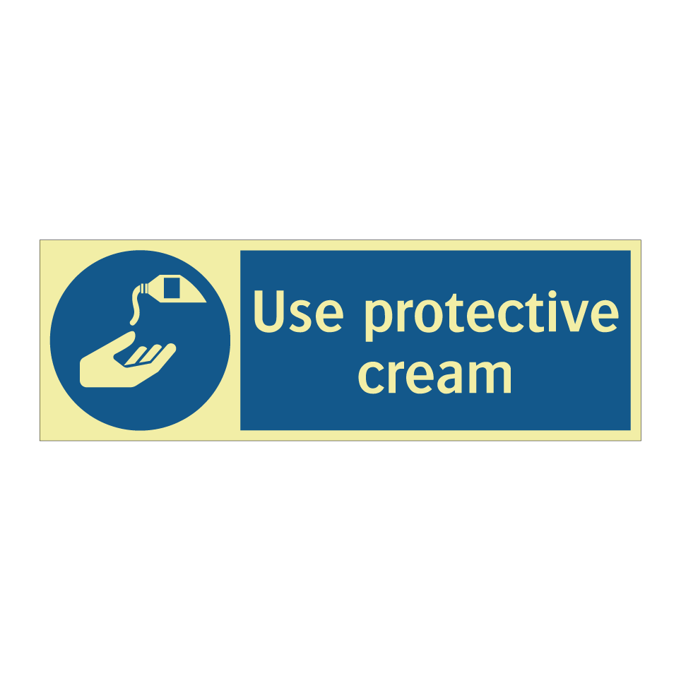 Use protective cream