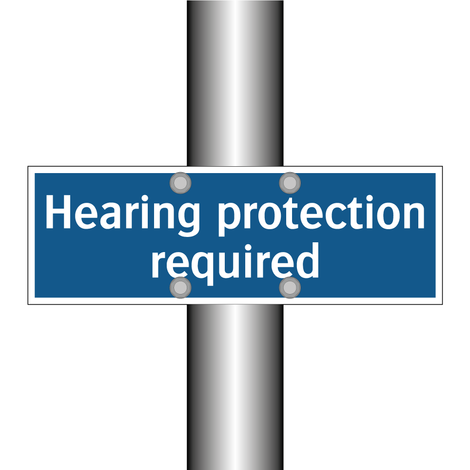 Hearing protection required