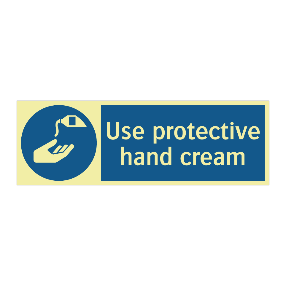 Use protective hand cream