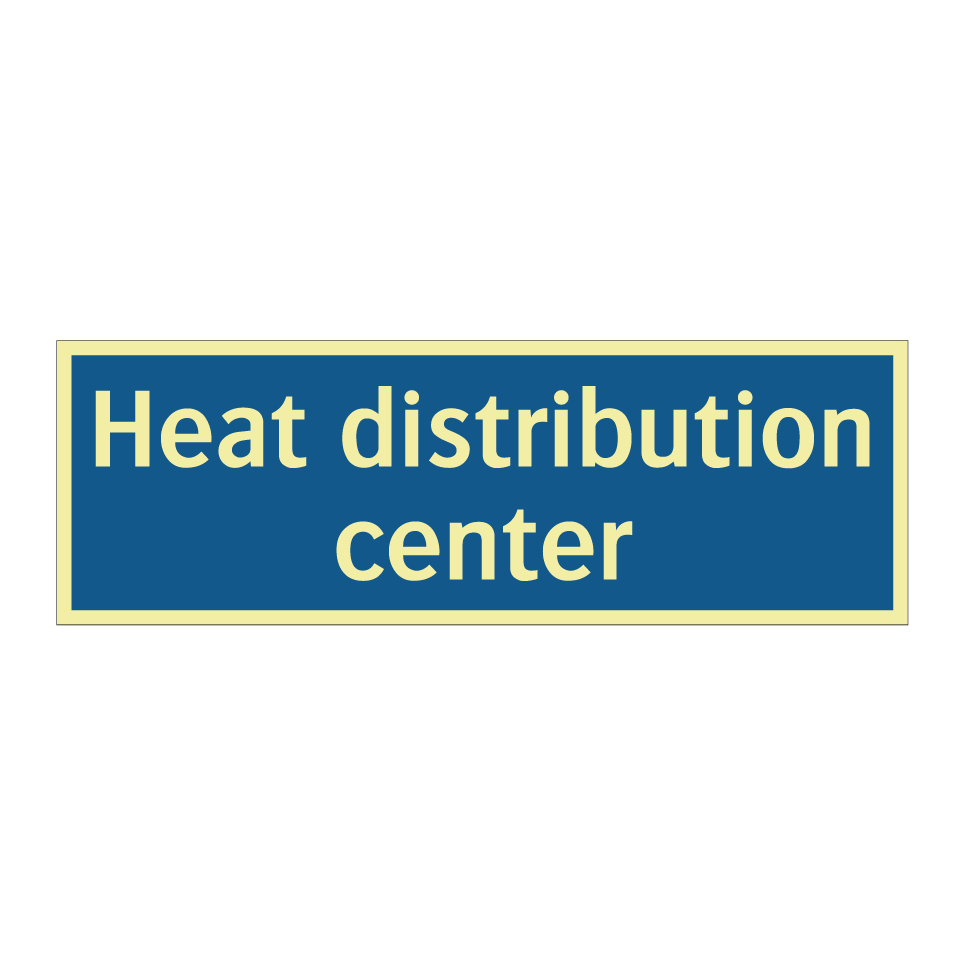 Heat distribution center