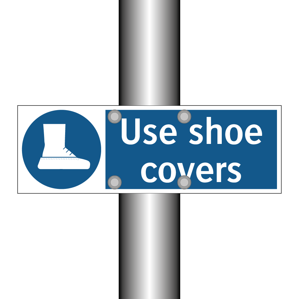 Use shoe covers