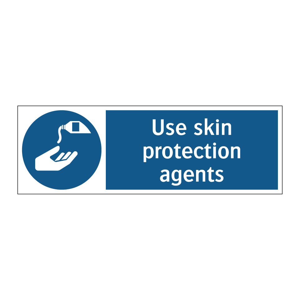 Use skin protection agents