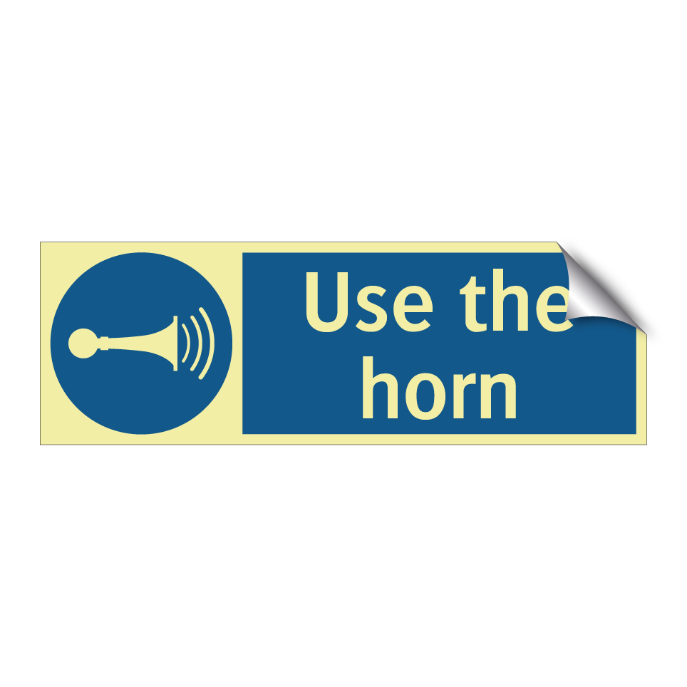 Use the horn
