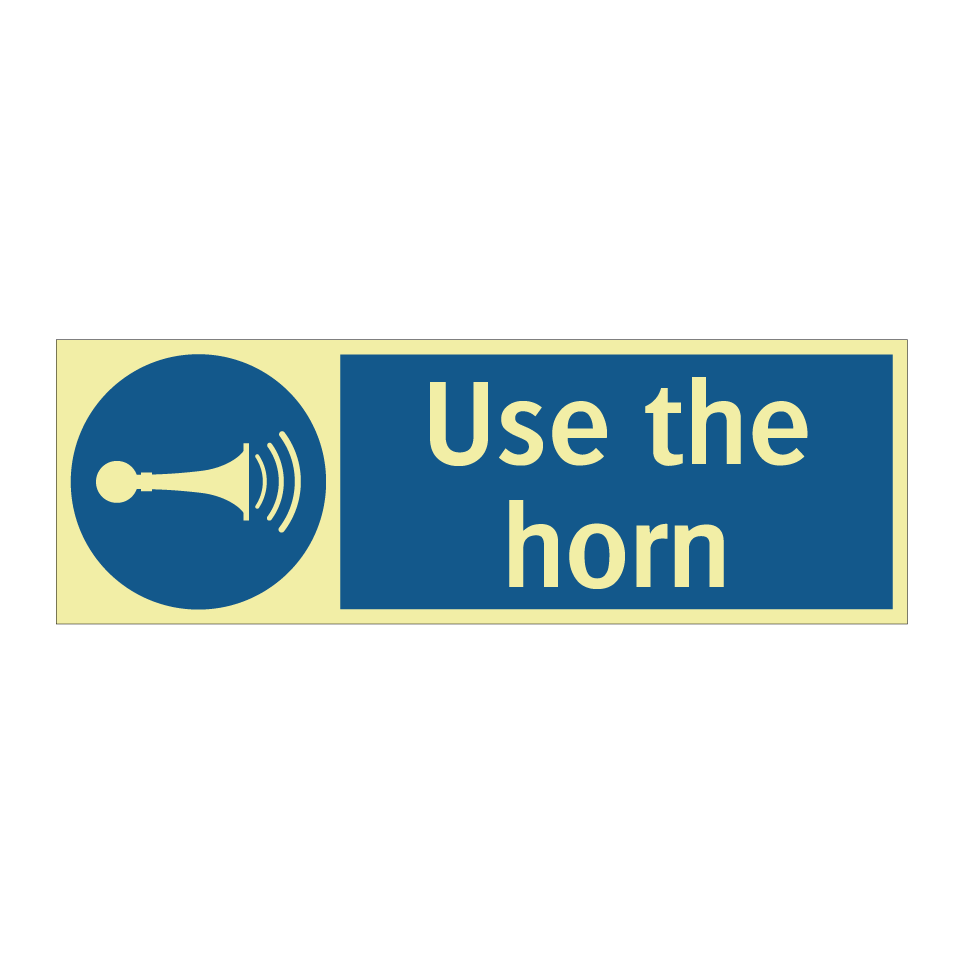 Use the horn