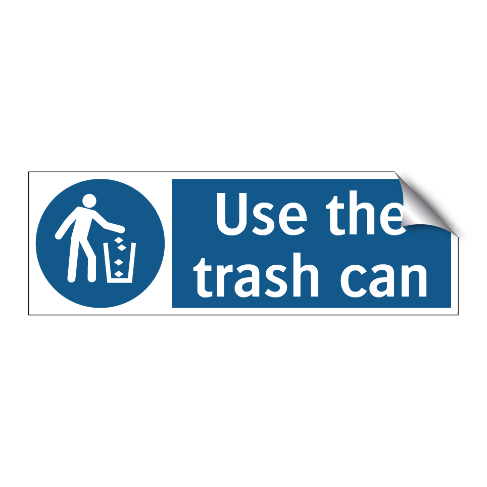 Use the trash can