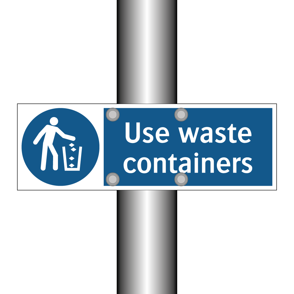 Use waste containers
