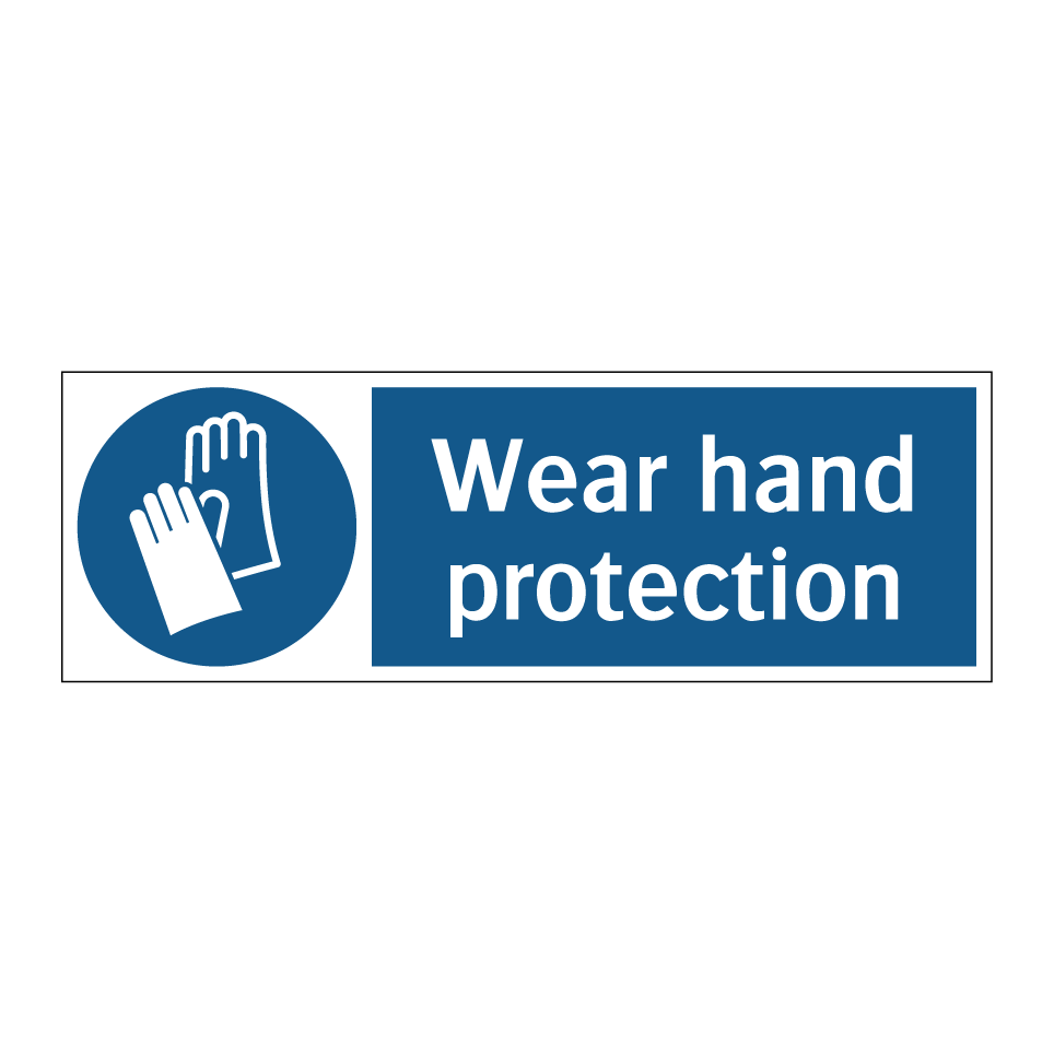 Wear hand protection