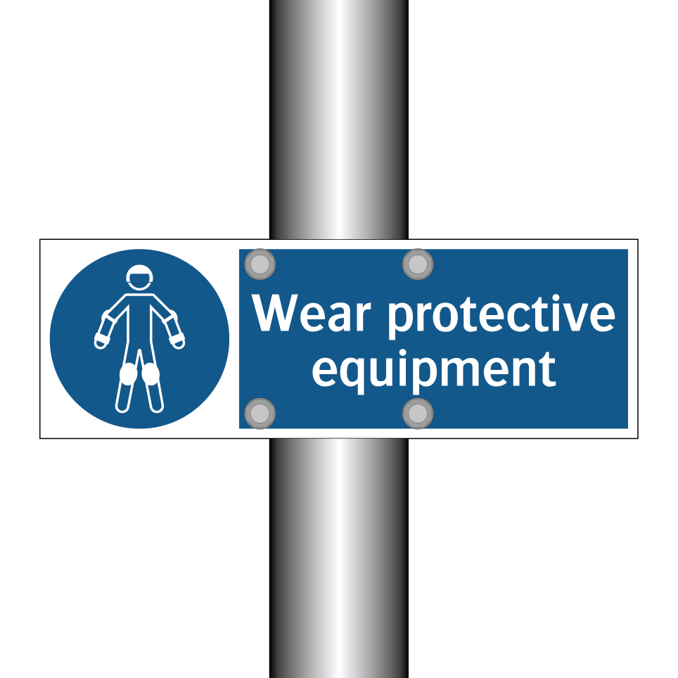 Wear protective equipment