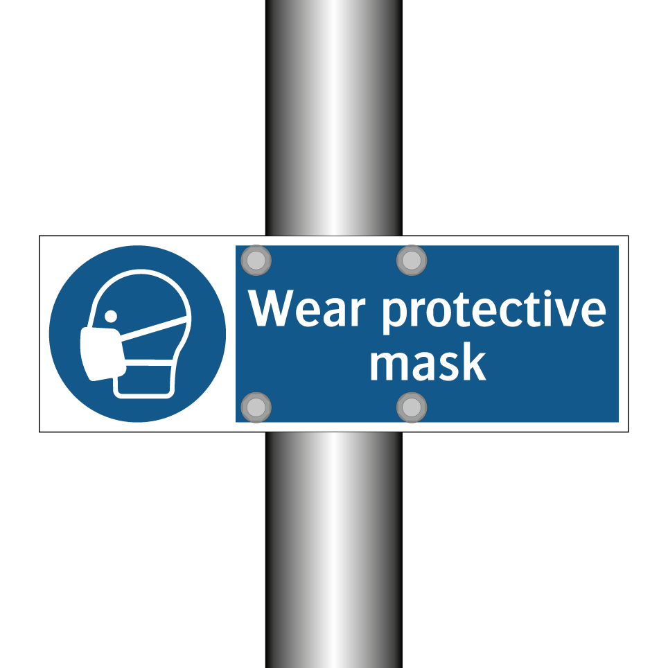 Wear protective mask