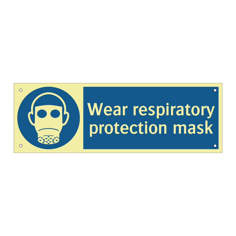 Wear respiratory protection mask