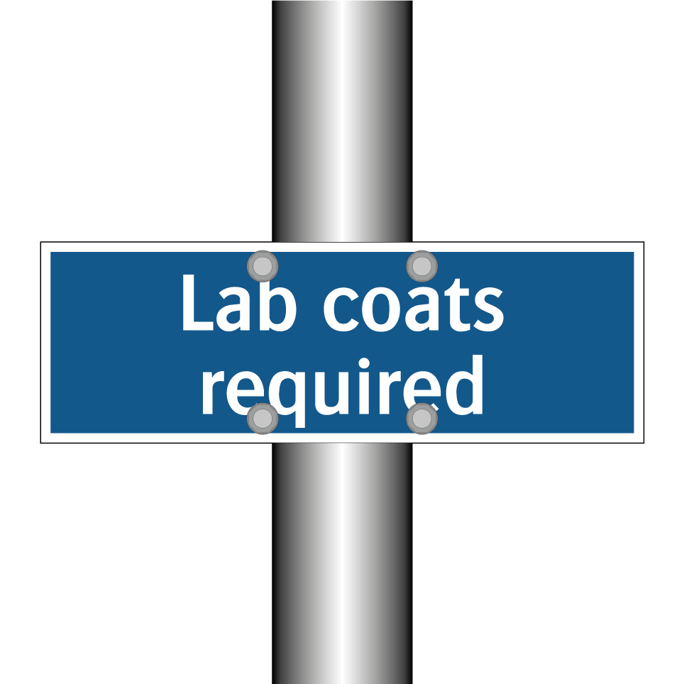 Lab coats required