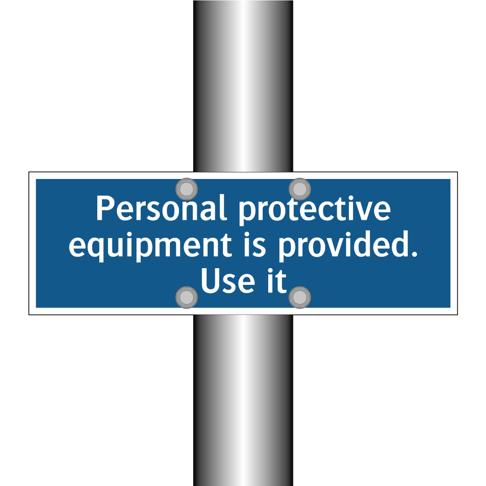 Personal protective equipment is provided. Use it