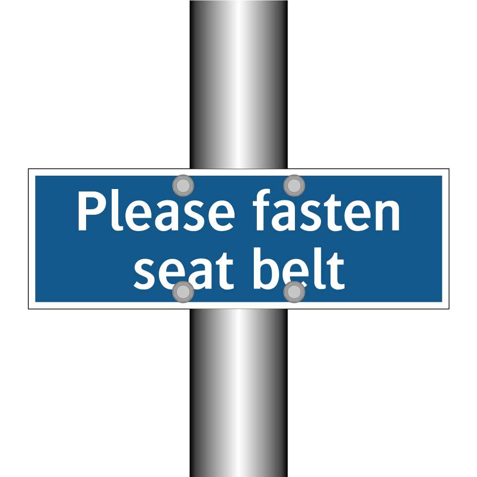 Please fasten seat belt