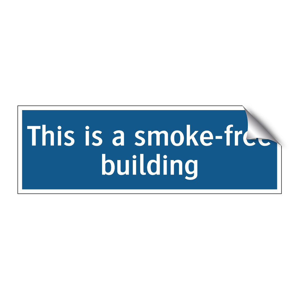 This is a smoke-free building