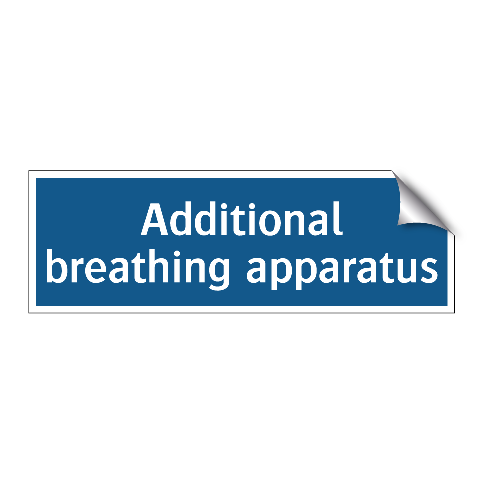Additional breathing apparatus