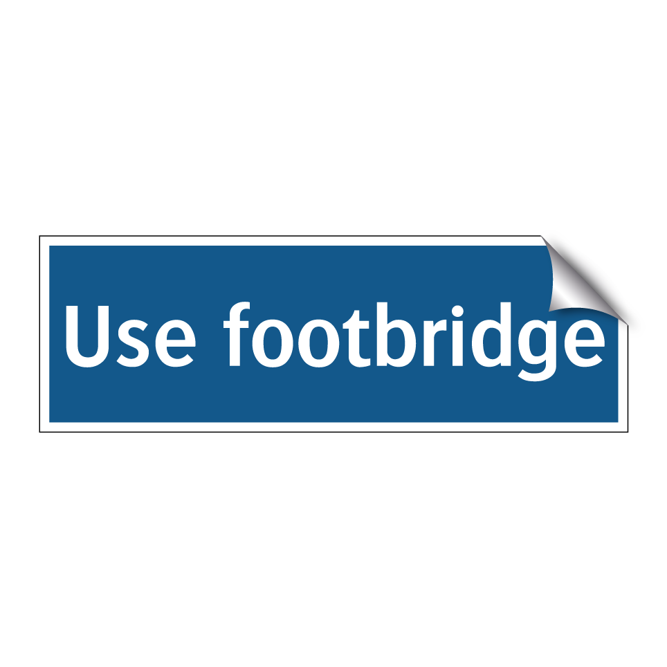 Use footbridge