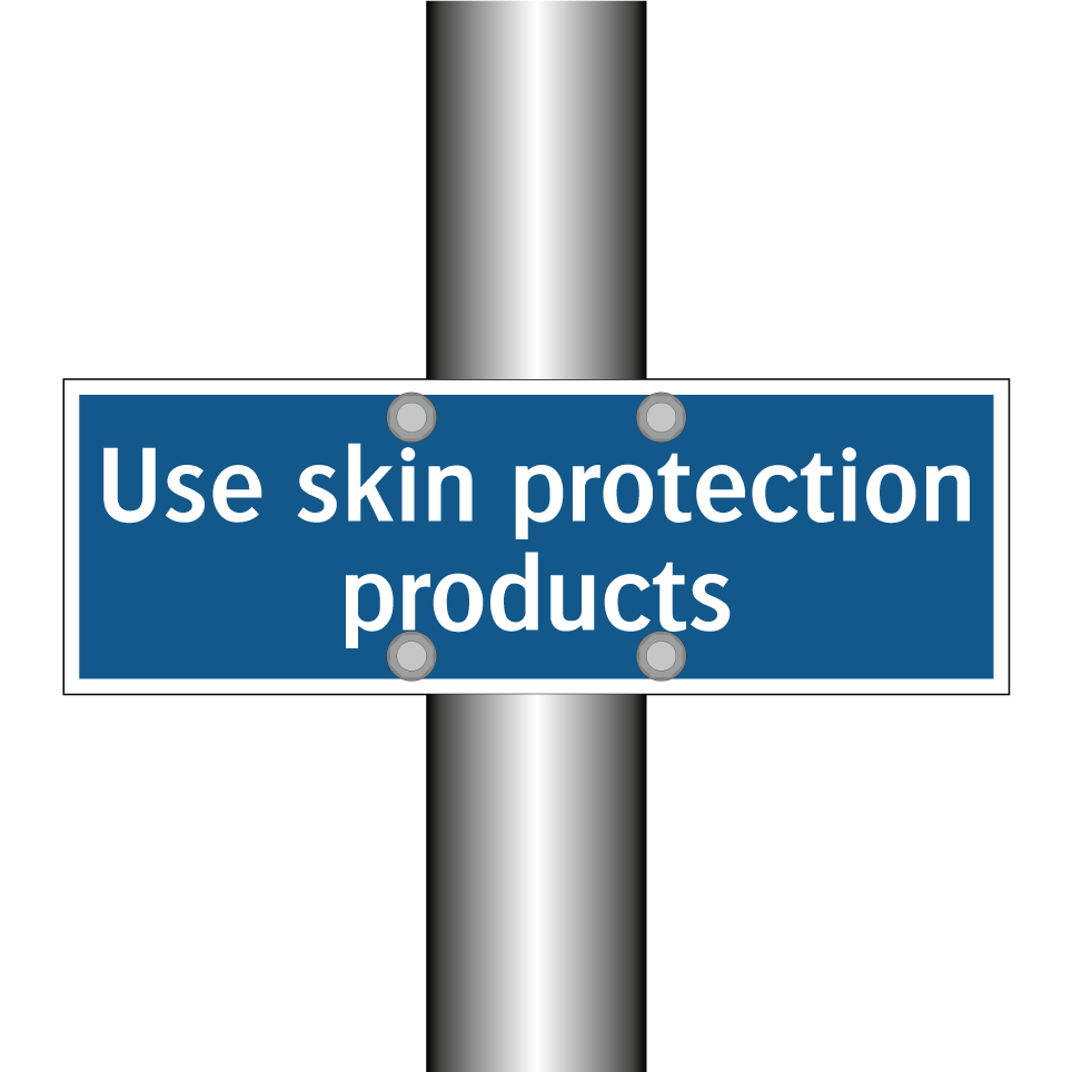Use skin protection products