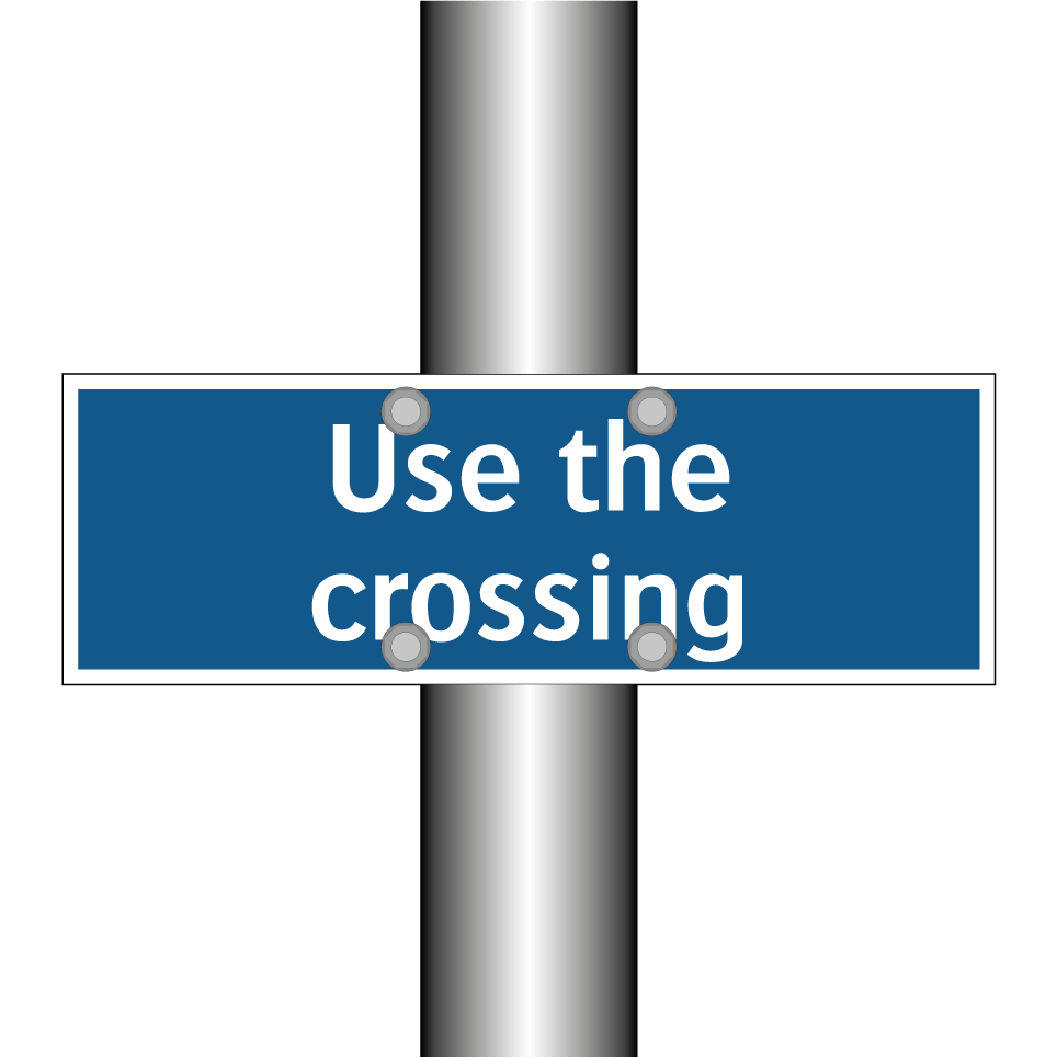 Use the crossing