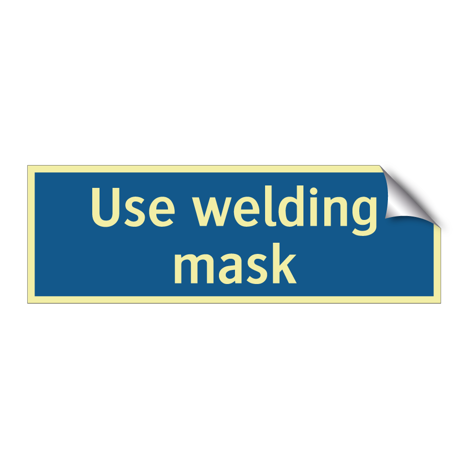 Use welding mask
