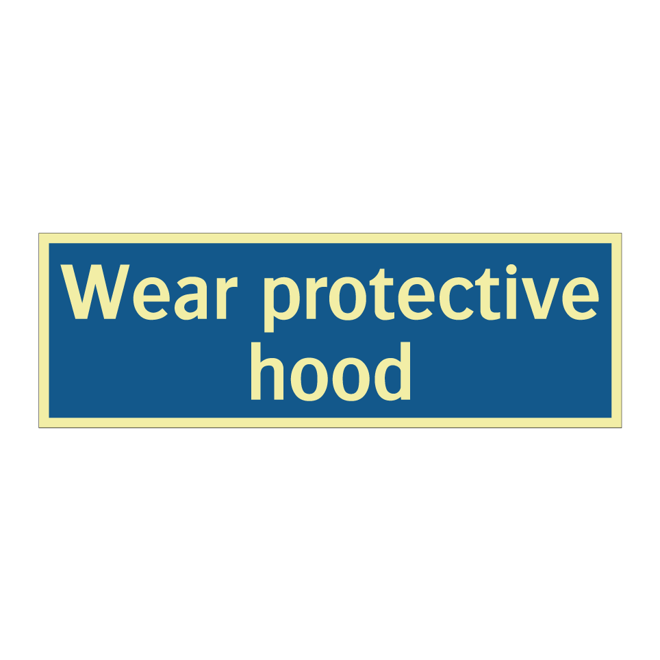 Wear protective hood