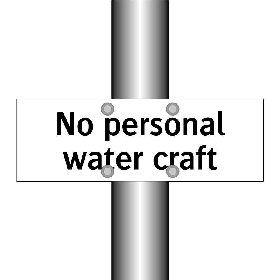 No personal water craft