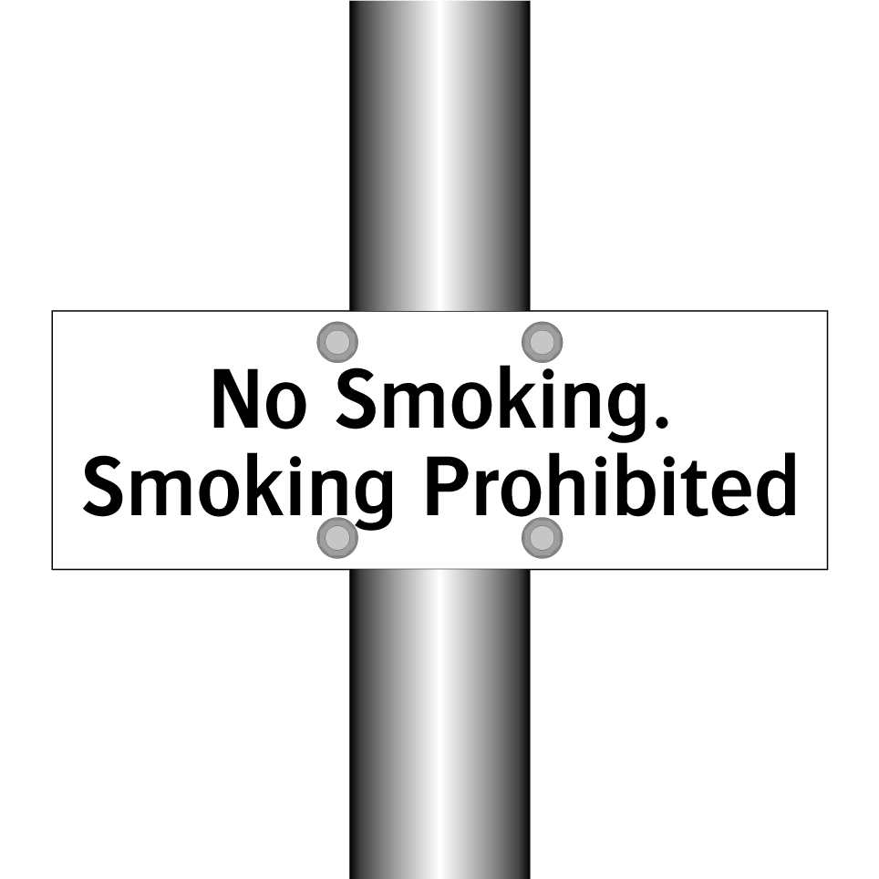 No Smoking. Smoking Prohibited