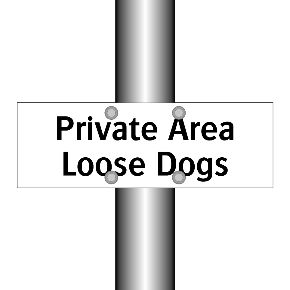 Private Area Loose Dogs