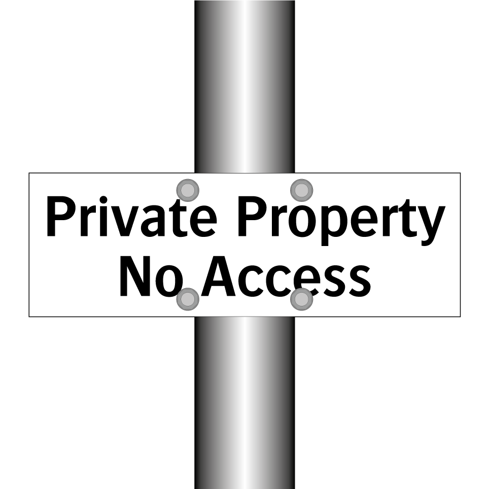 Private Property No Access