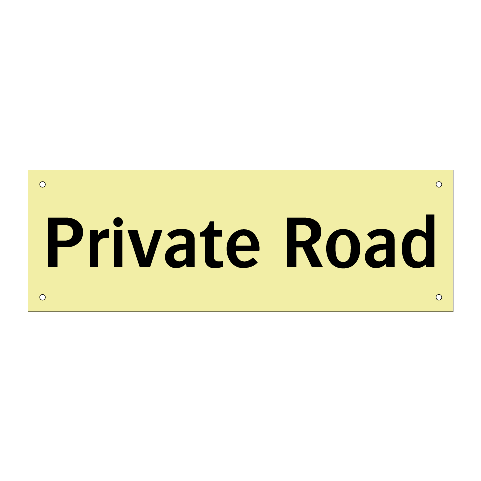 Private Road
