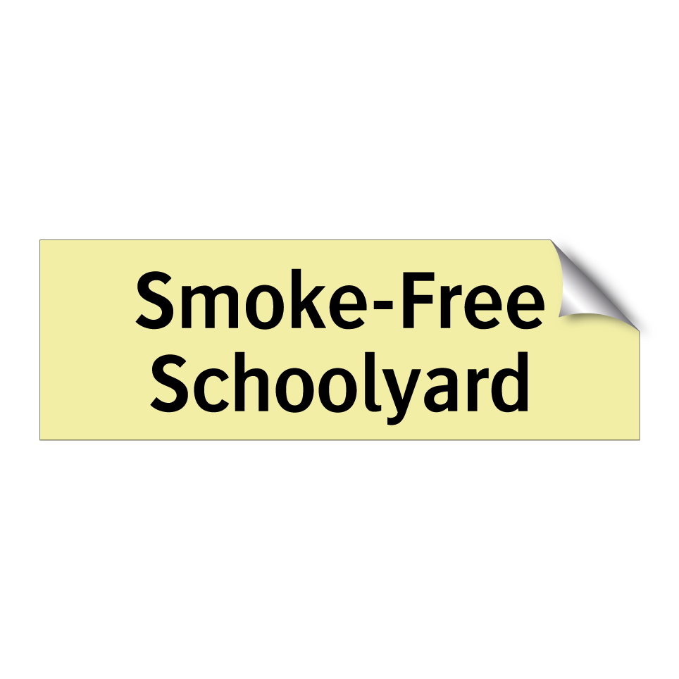 Smoke-Free Schoolyard
